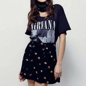 Free People Lovers Lane Mini Skirt